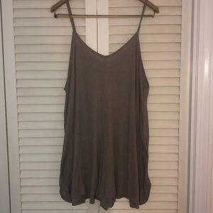 Romper beach coverup